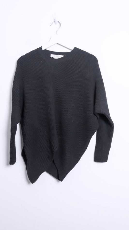 Stella McCartney - Asymmetric Black Knit Sweater