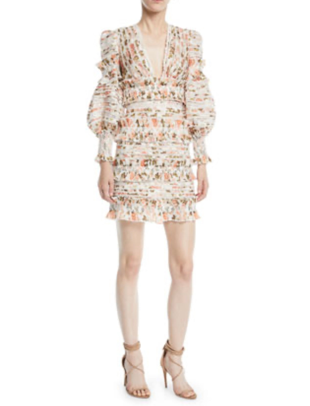 Zimmermann
Radiate Smocked Floral Mini Dress