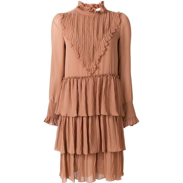 See By Chloe Sheer Tiered Dress