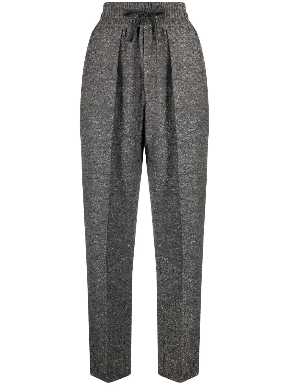 ISABEL MARANT ETOILE heather grey drawstring trousers/sweatpants