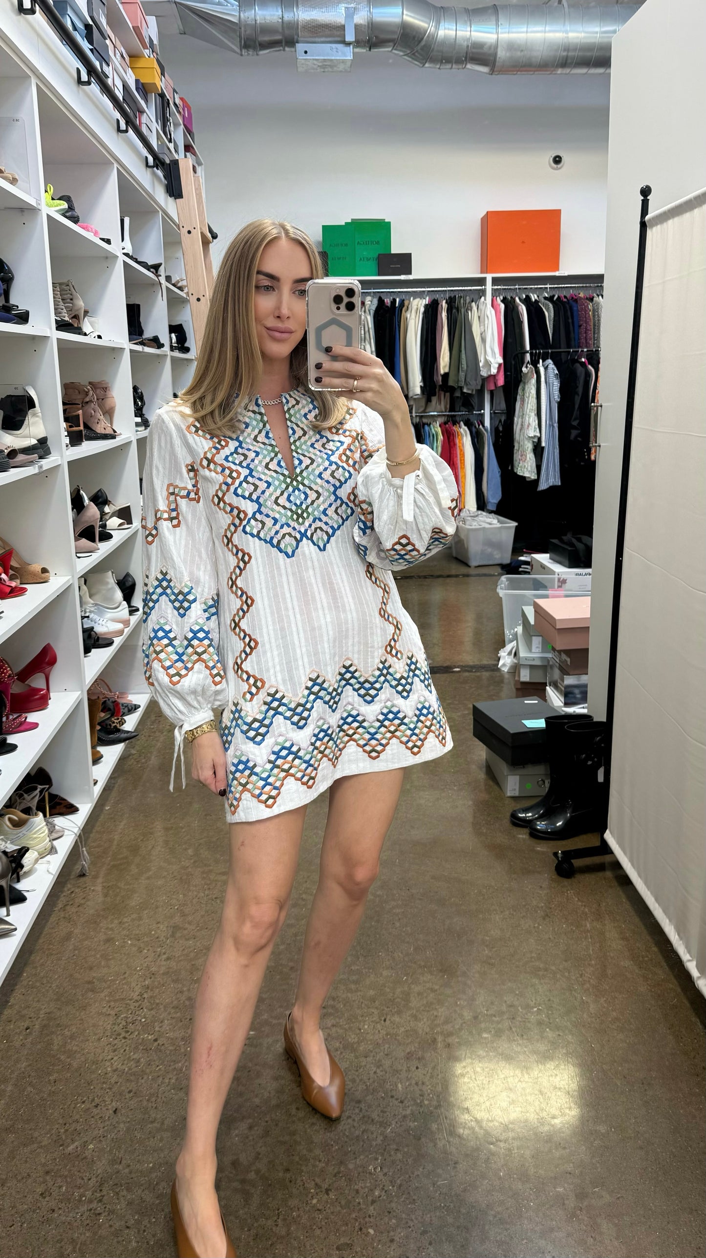 BCBG Runway - Aztec Tunic Dress