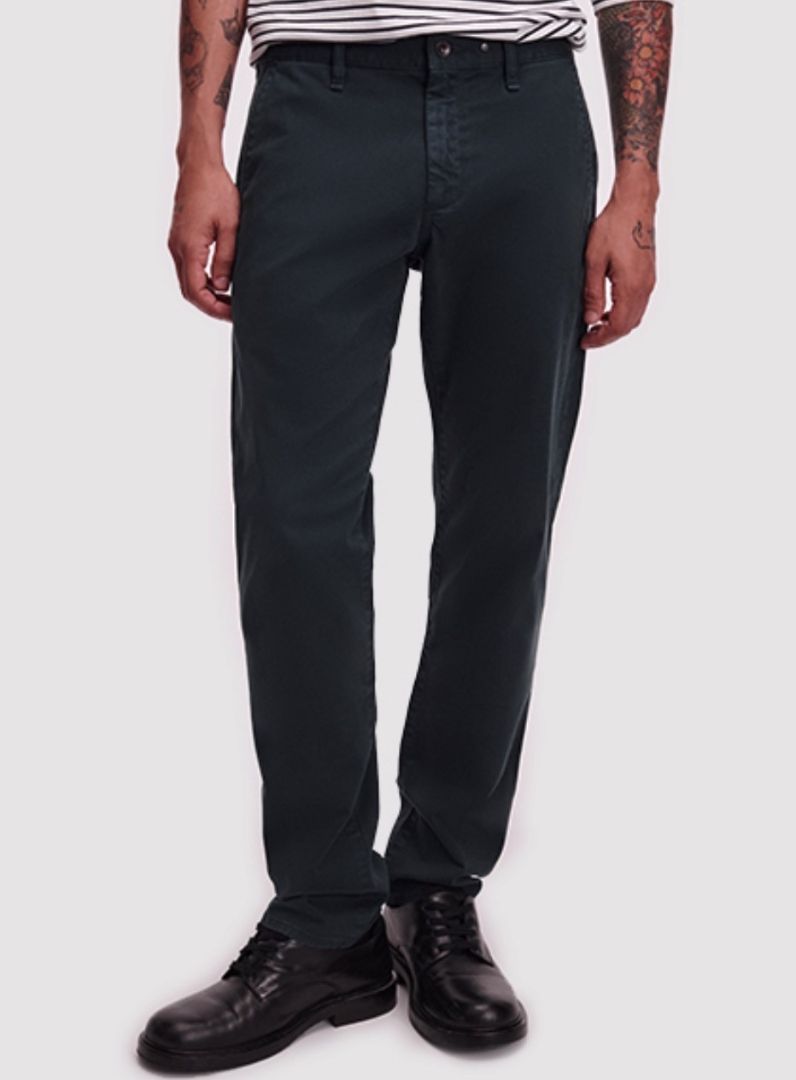 Rag & Bone Navy Narrow Leg Pant