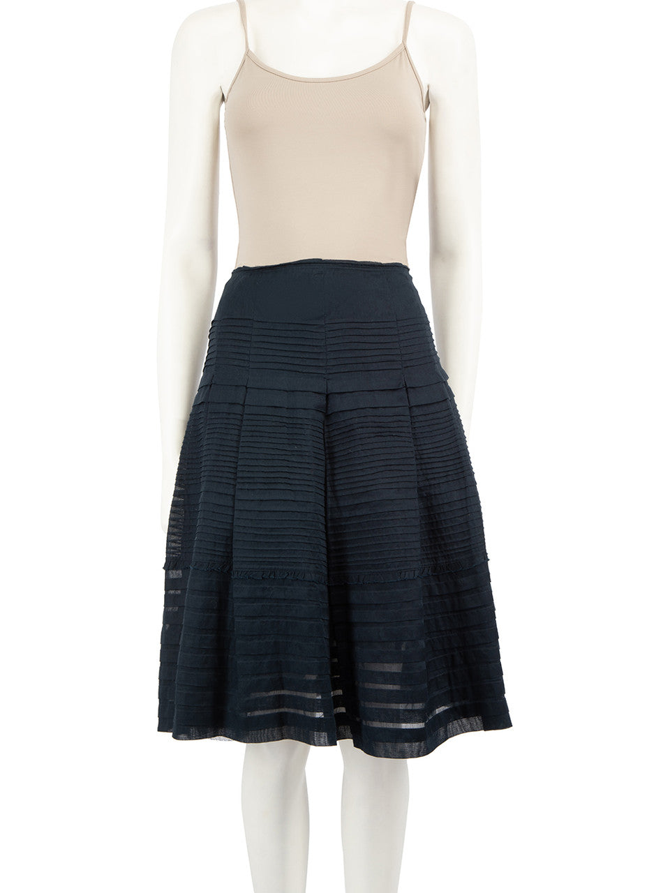 PRADA navy skirt