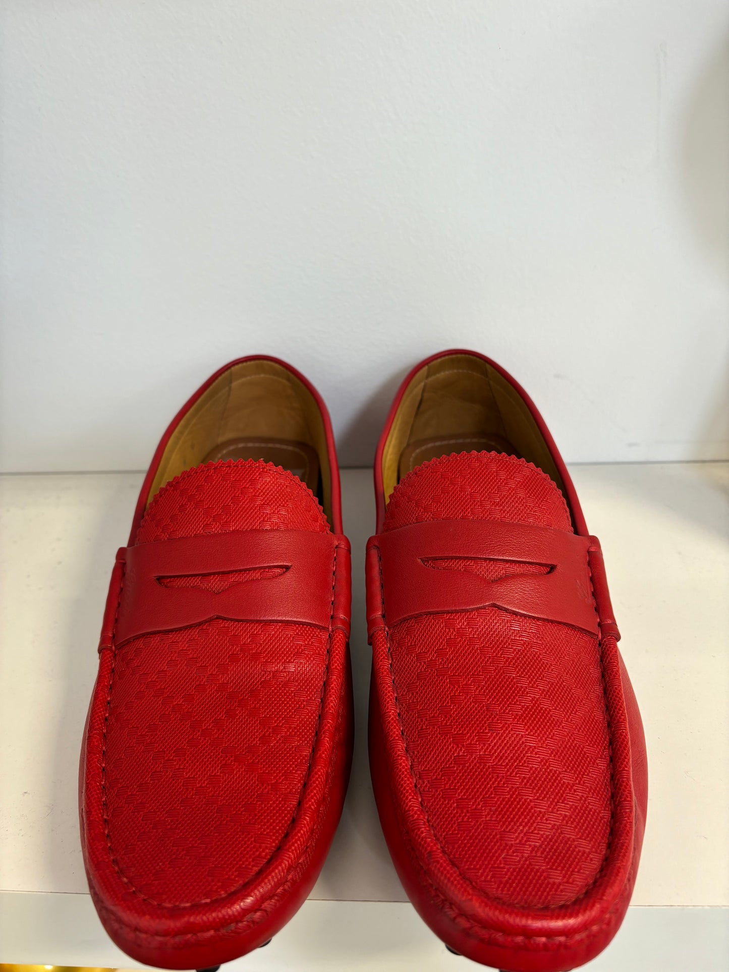 Gucci Men’s Red Loafers