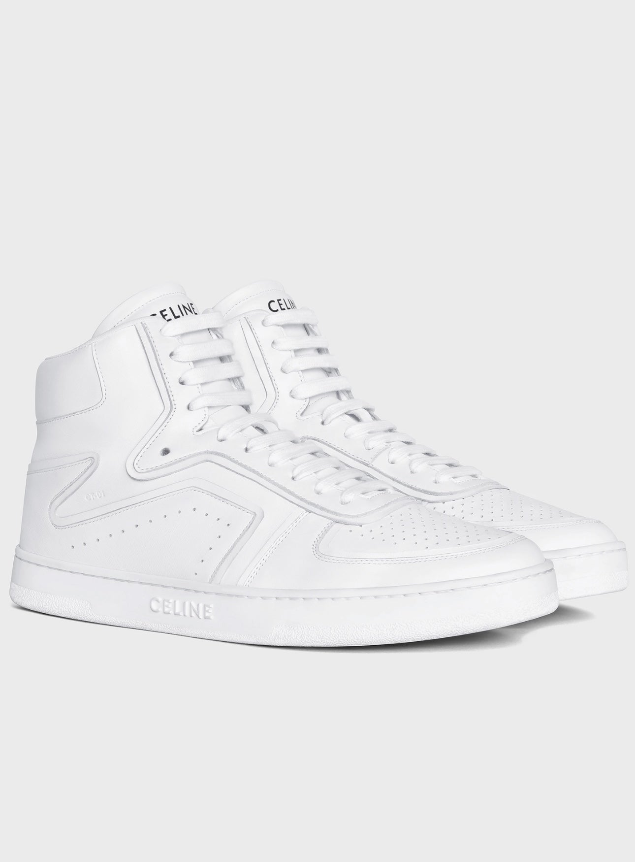 CELINE - CT-01 "Z" TRAINER HIGH TOP SNEAKER IN CALFSKIN
OPTIC WHITE