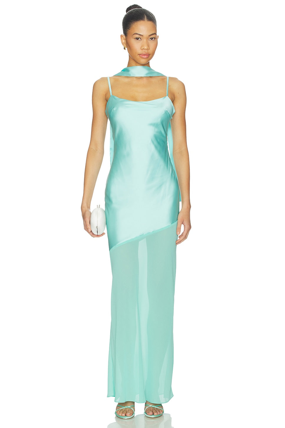 MORE TO COME griffin maxi dress with scarf