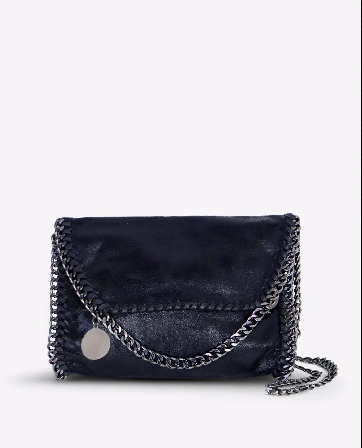 STELLA MCCARTNEY navy crossbody bag