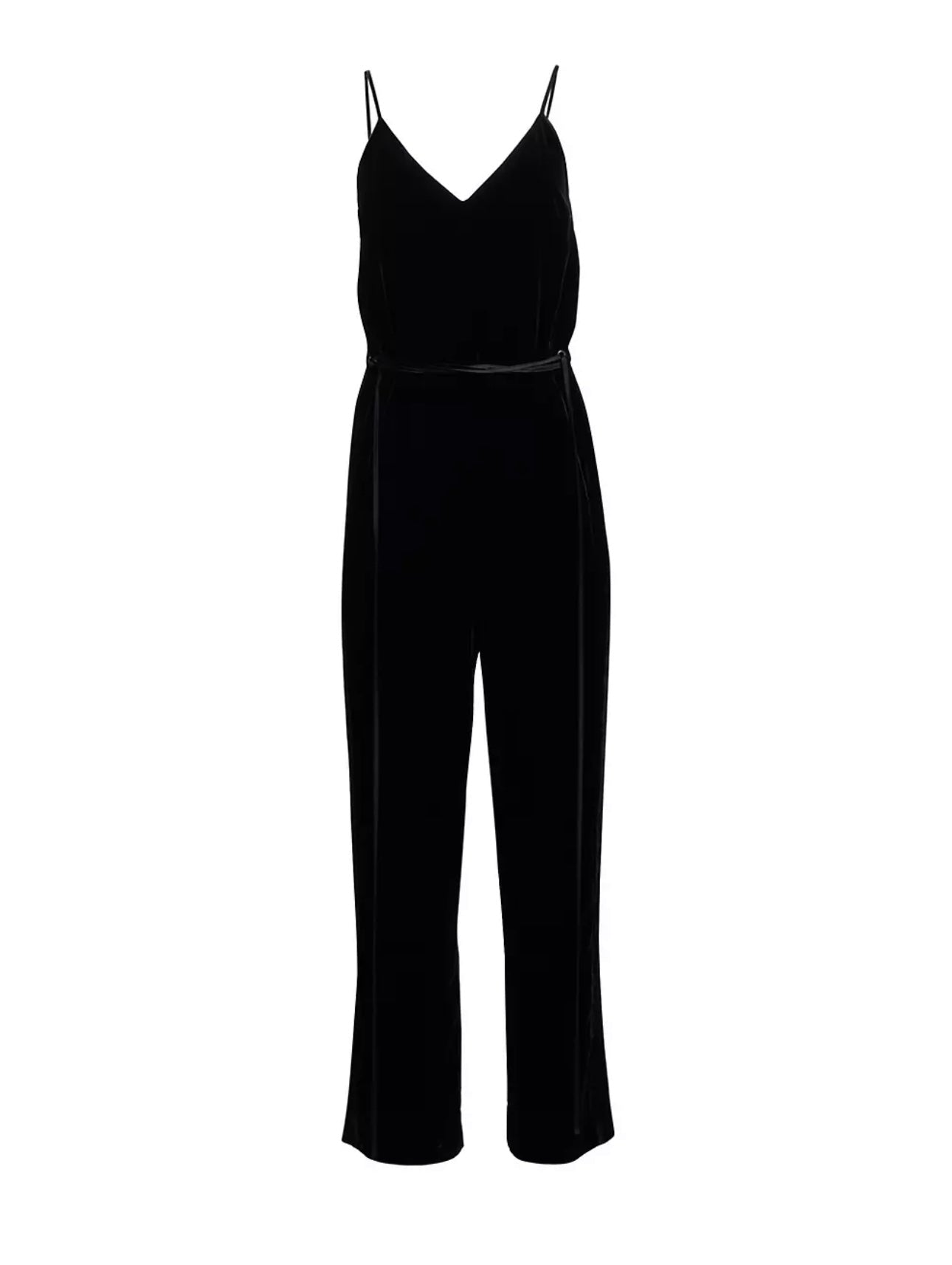 rag & bone
Jamie Straight-Leg Velvet Jumpsuit