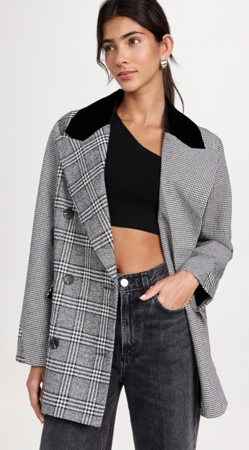 Avec Les Filles
Double Breasted Blazer