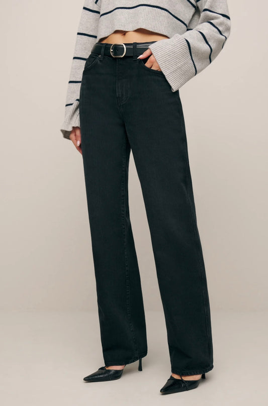 REFORMATION- Val 90s Mid Rise Straight Jeans