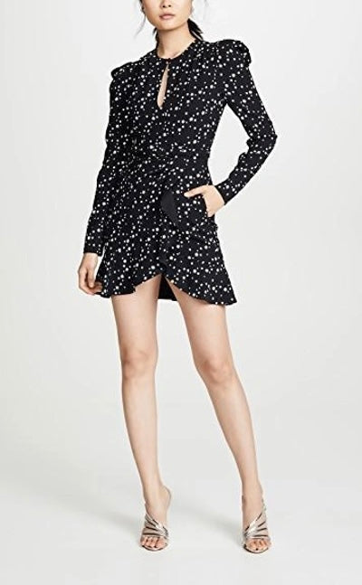 Jonathan Simkai Star Print Belted Dress