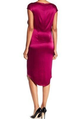 ST.JOHN purple dress