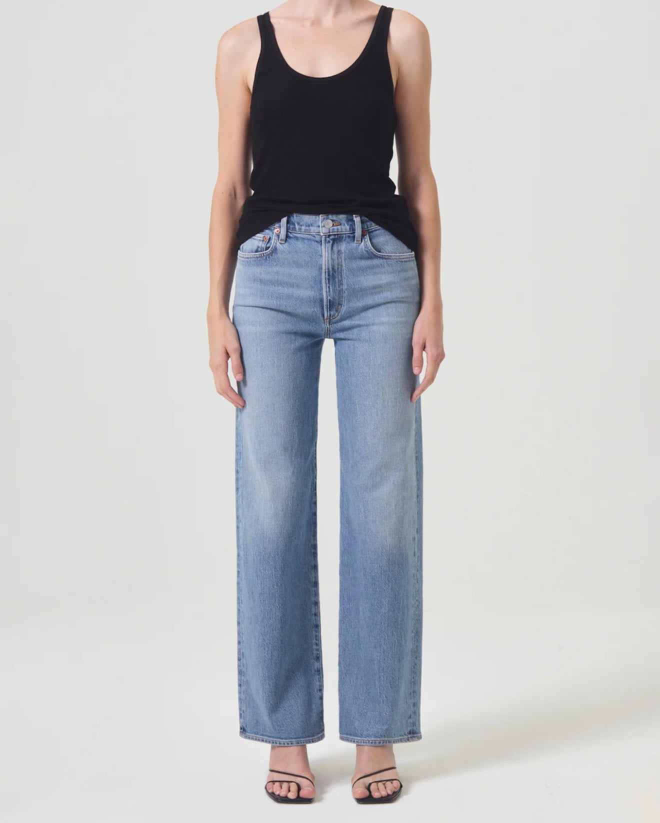 AGOLDE Harper jeans, blue wide leg