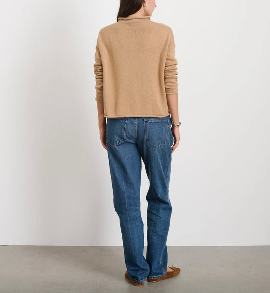 Alex Mill - Taylor Rollneck Cardigan in Cotton Cashmere