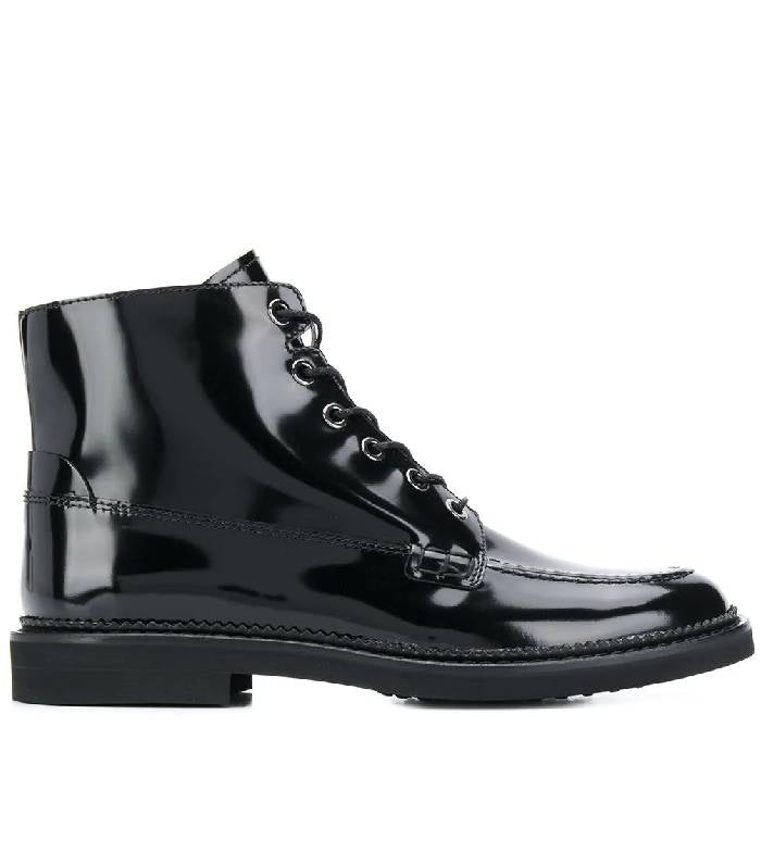 TODS laced black boots
