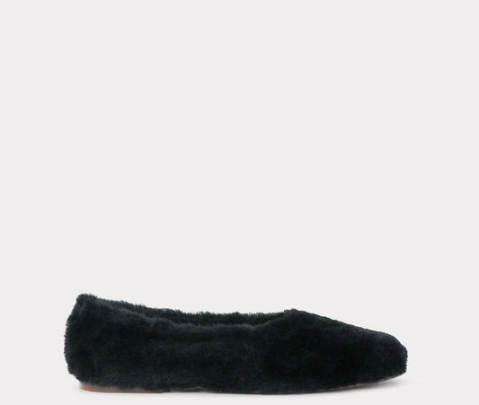 Aquatalia Brinley Shearling Ballet Flats