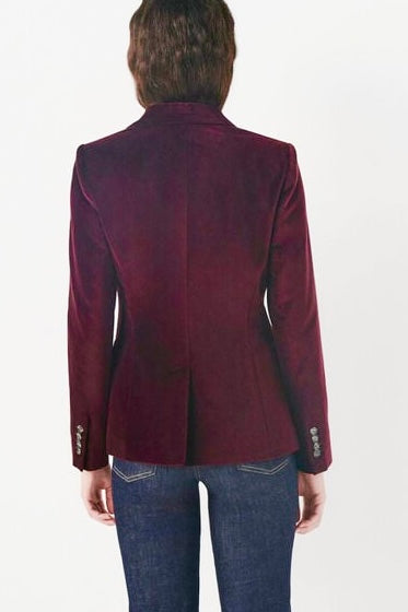 Caroll Paris Velvet Blazer