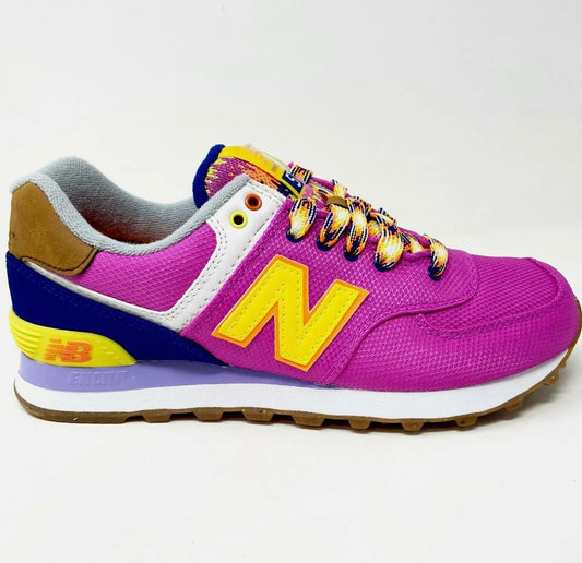New Balance 574 Classic Weekend Expedition Purple Womens Running Shoes