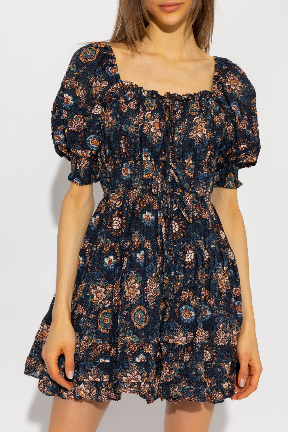 ULLA JOHNSON juniper floral mini dress