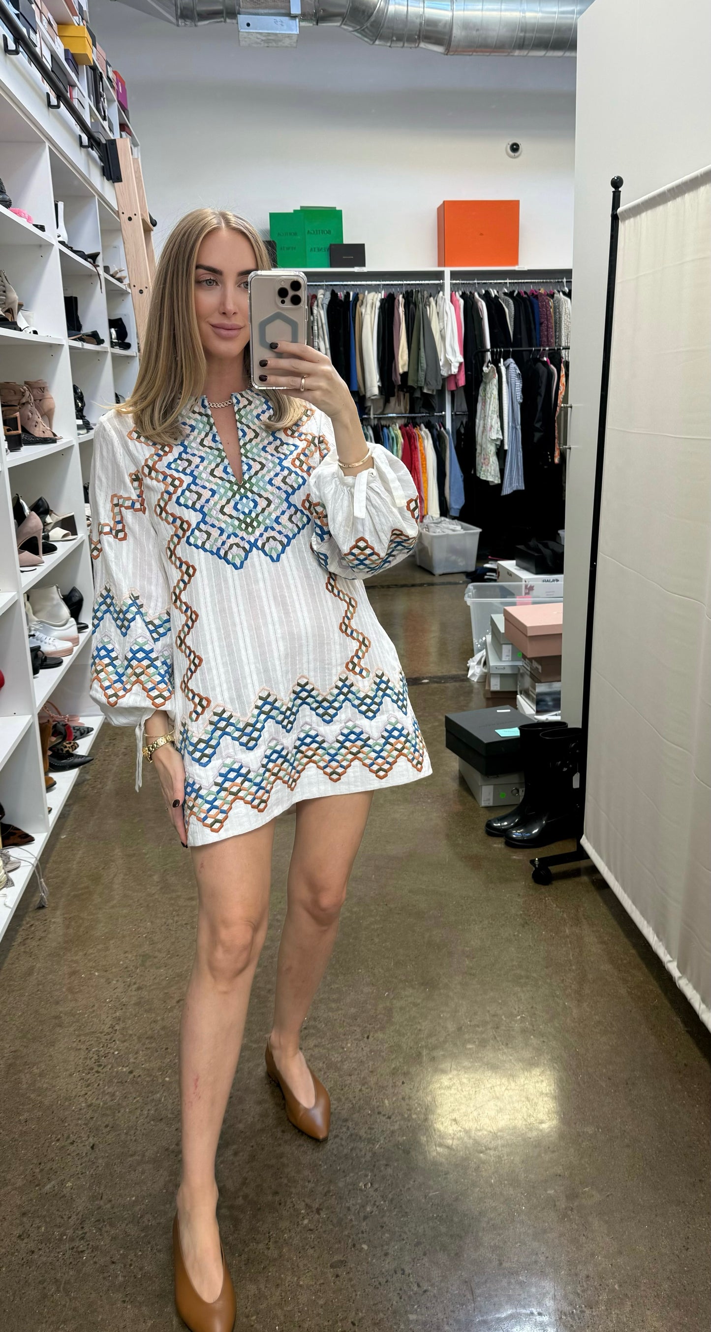 BCBG Runway - Aztec Tunic Dress