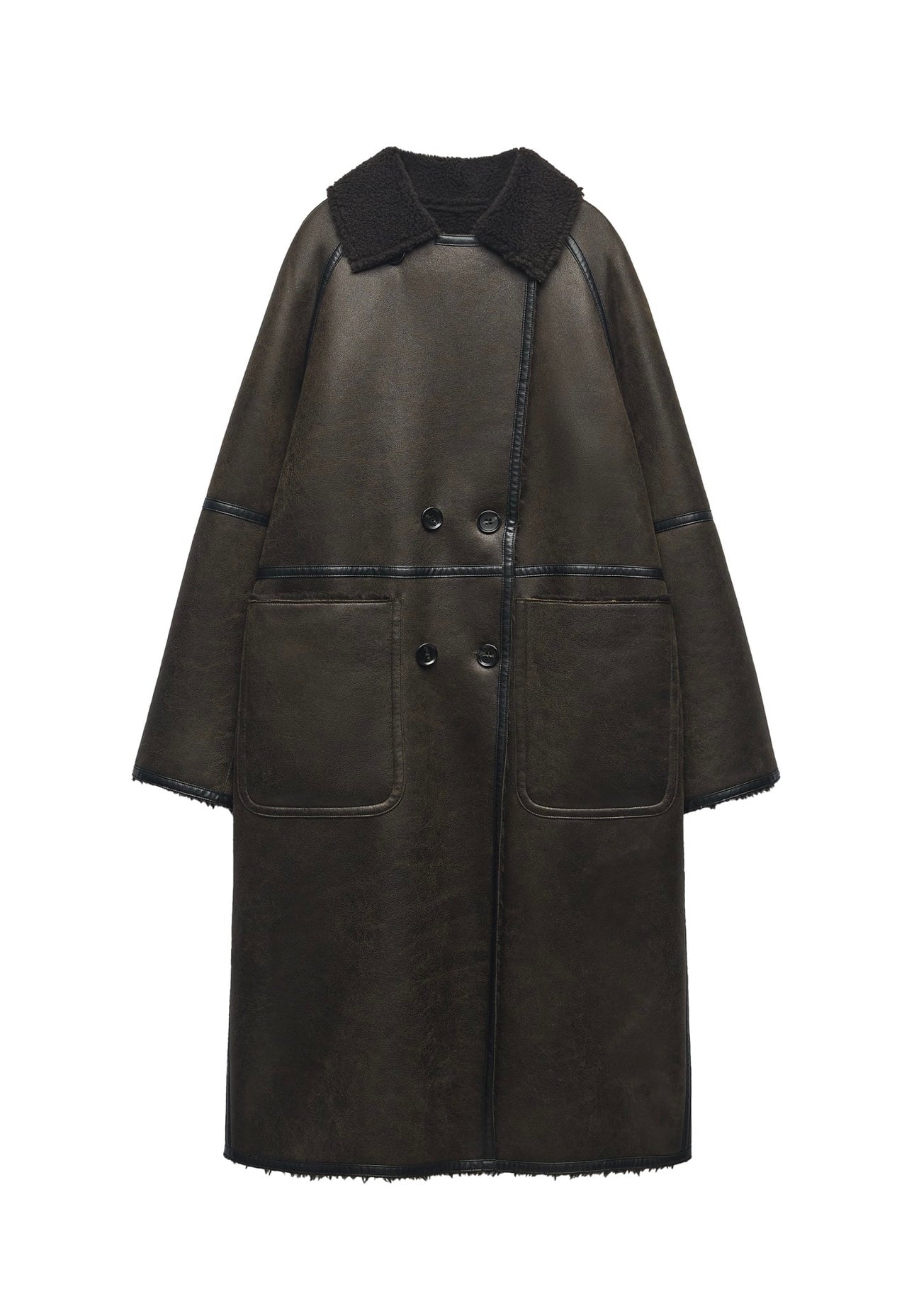 ZARA Reversible double faced coat