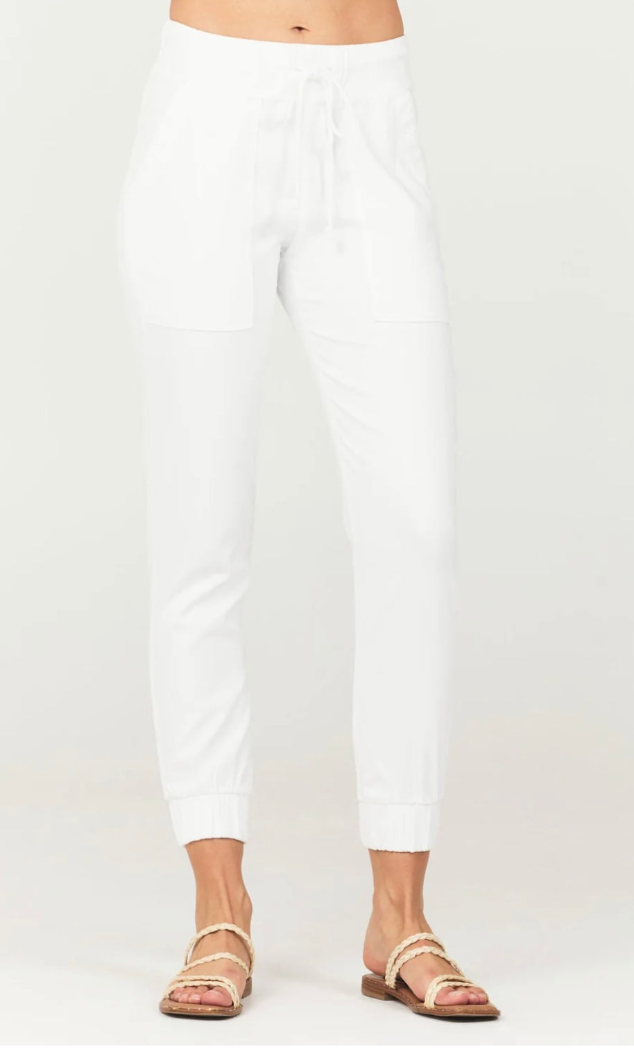 Bella Dahl - White Pocket Jogger