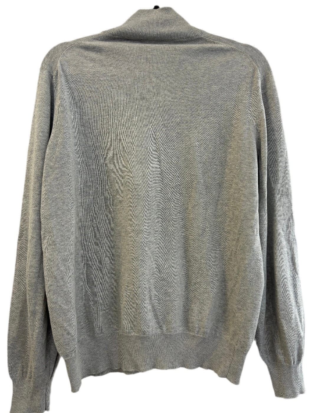 BRUNELLO CUCINELLI grey button up cardigan/long sleeve