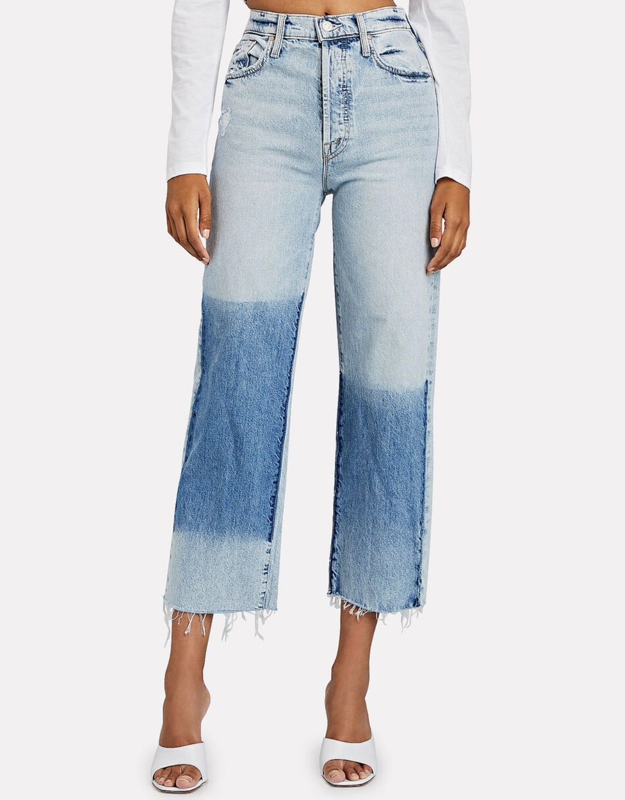 MOTHER The Rambler Ultra High-Rise Wide-Leg Jeans