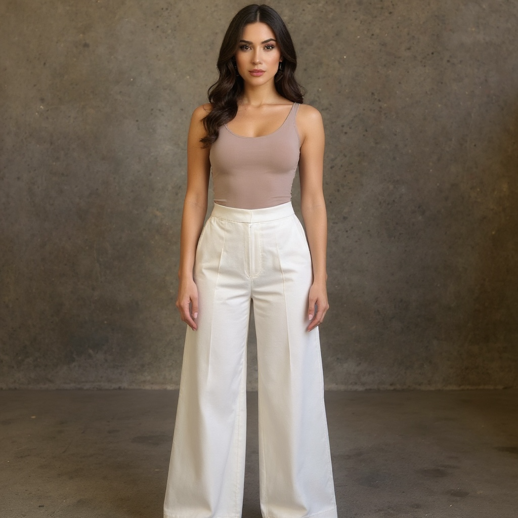 MARNI White Pleated Trousers