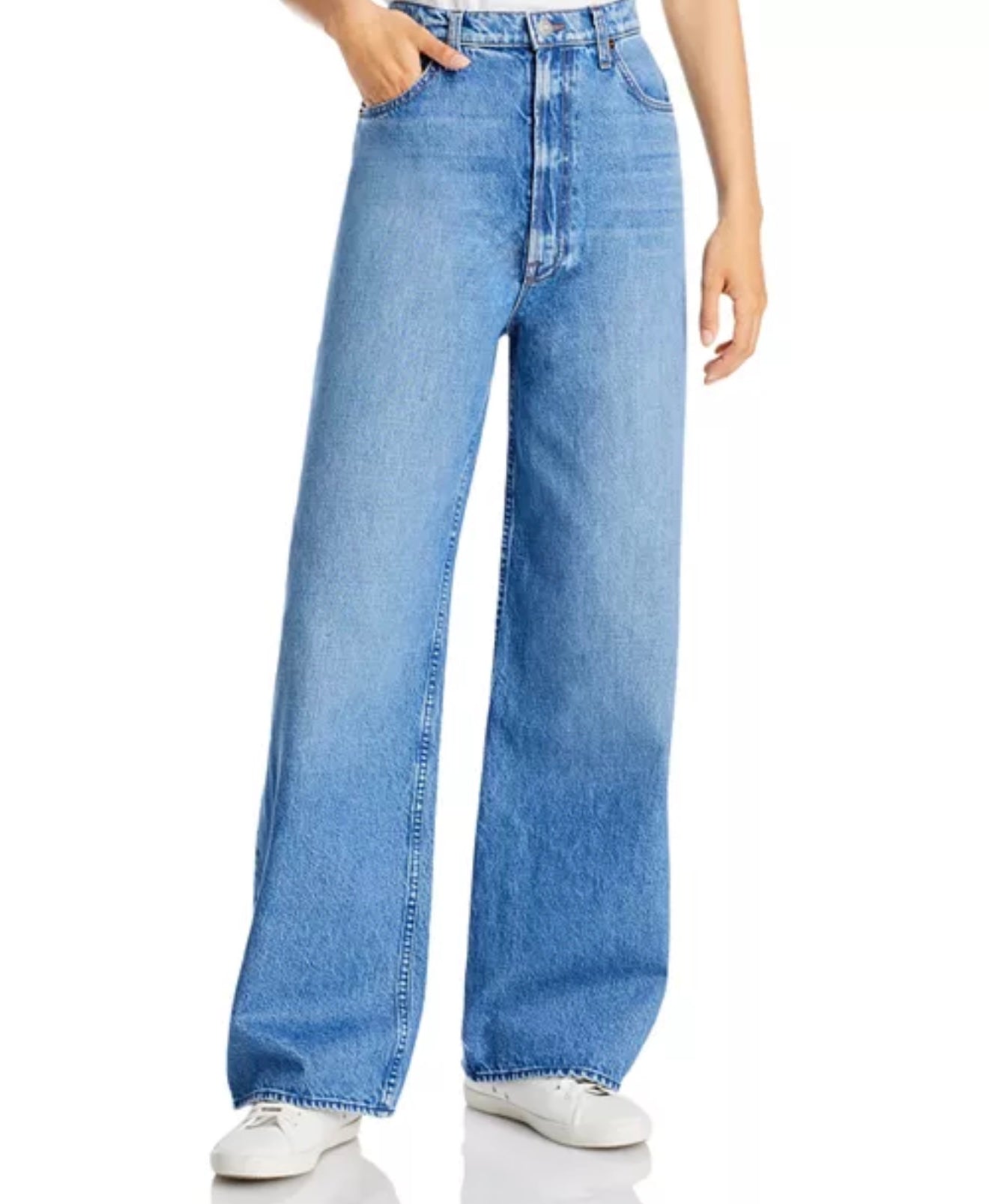 MOTHER
SNACKS! The Yummy Puddle Wide Leg Jeans in Delicious