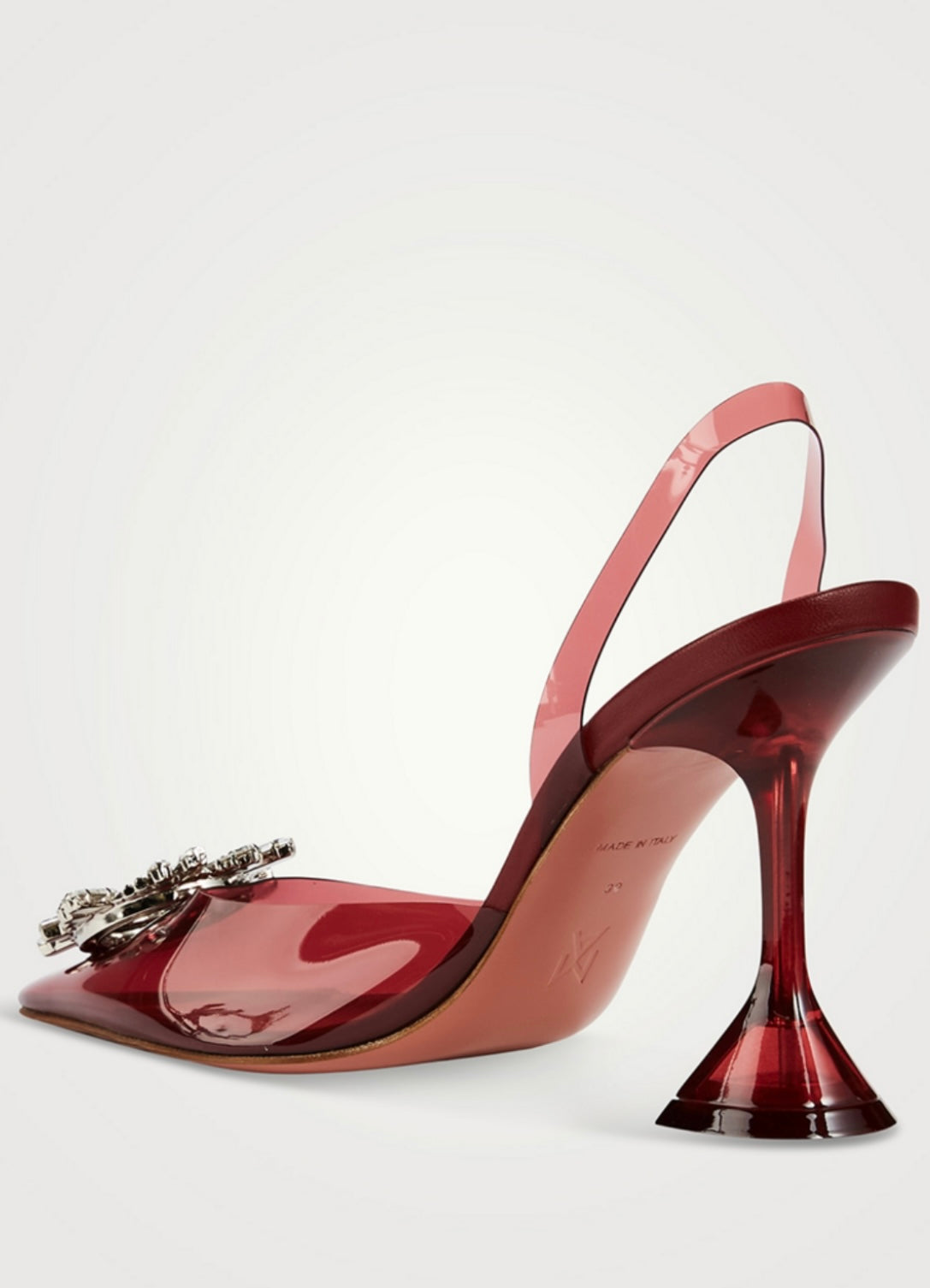 AMINA MUADDI
Begum PVC Slingback Pumps