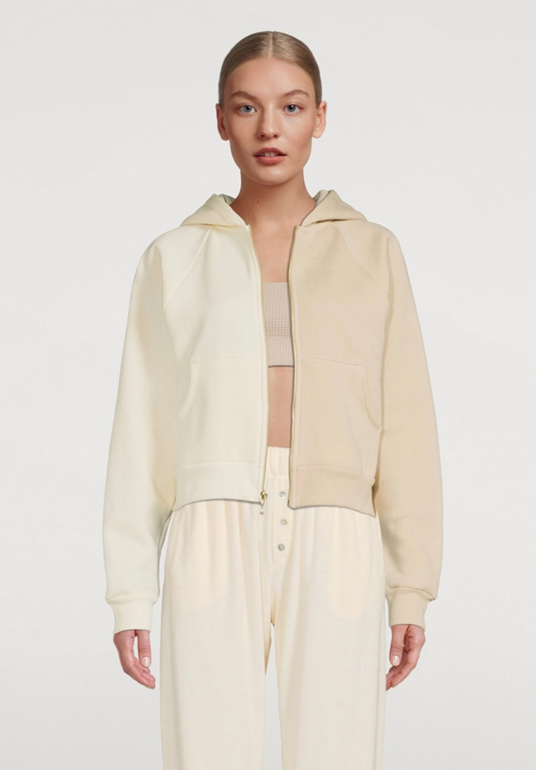 DONNI.
Eco-Fleece Duo Zip Hoodie