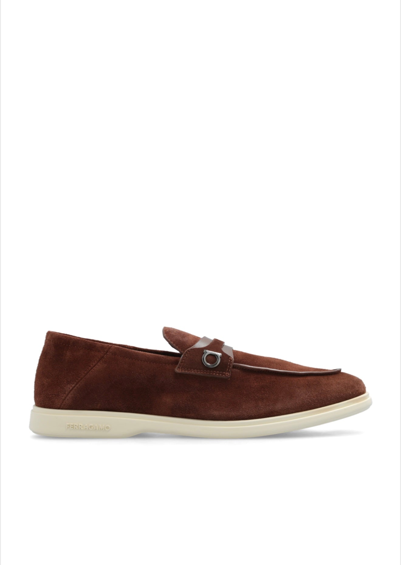 FERRAGAMO
Suede Deconstructed Loafers