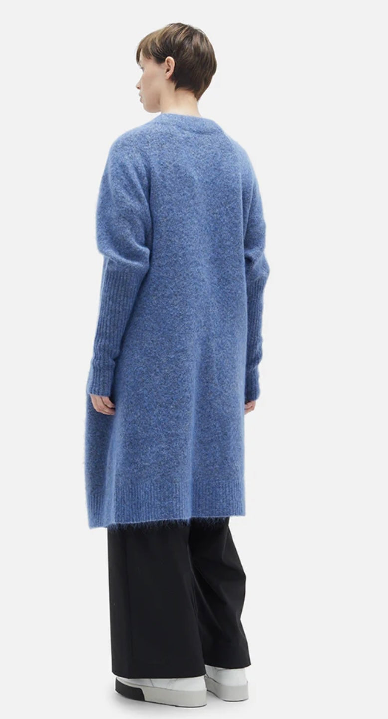 ACNE STUDIOS blue raya mohair cardigan