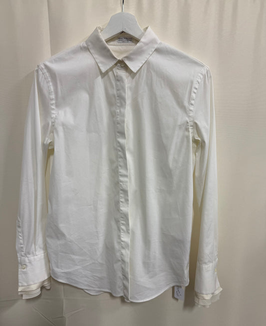 Brunello CUCINELLI - White Button-up Blouse