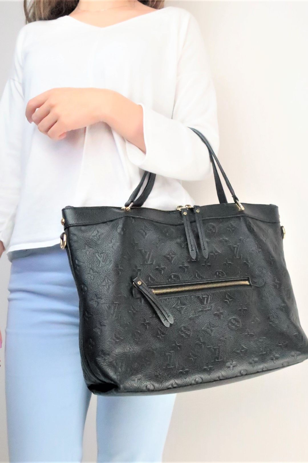 Louis Vuitton Monogram Empreinte Bastille Bag