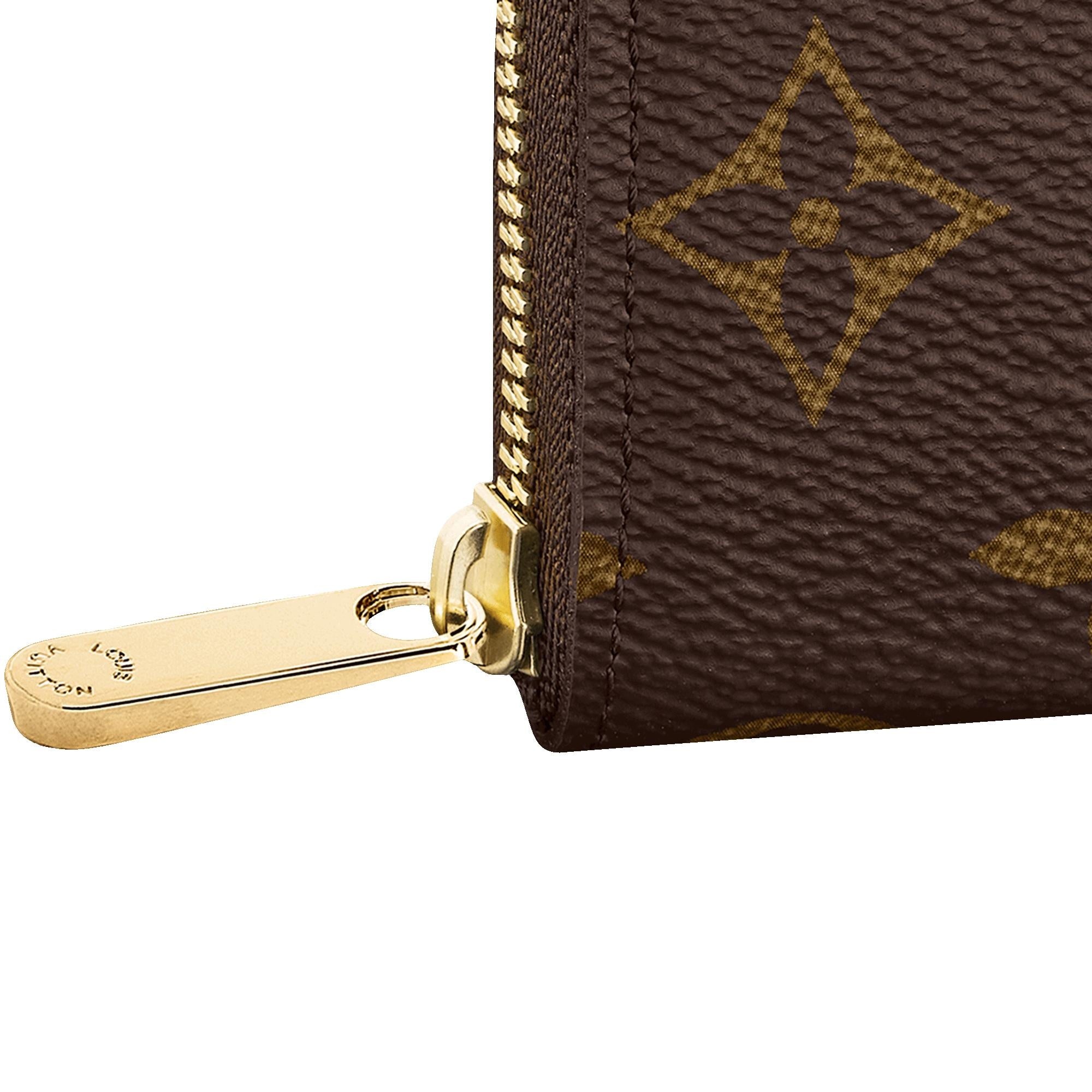 LOUIS VUITTON zip around wallet
