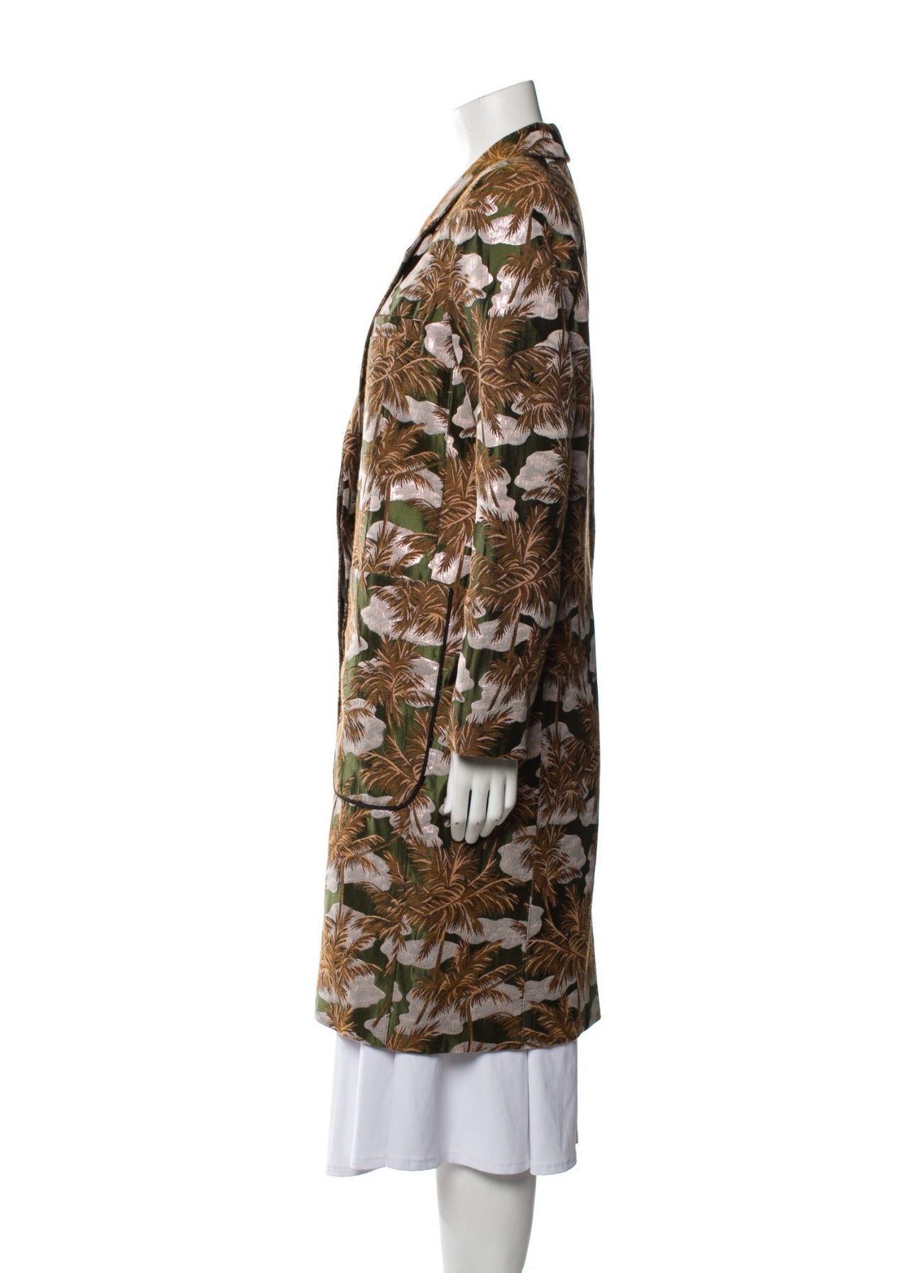 SMYTHE - MIDI PRINTED COAT