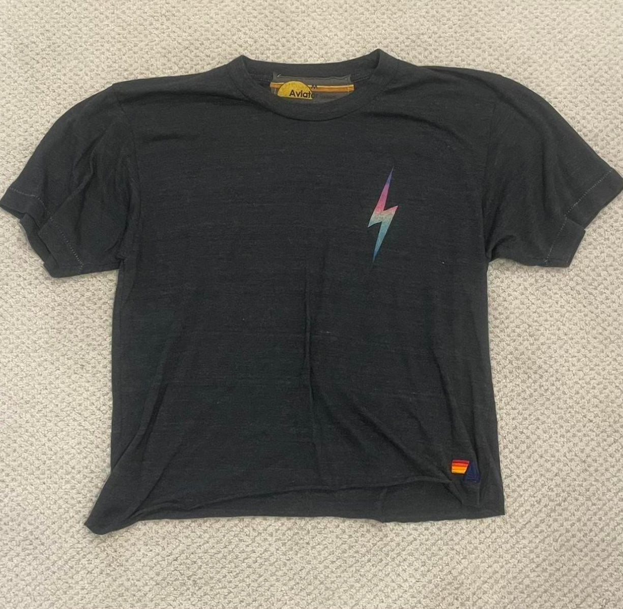 AVIATOR NATION- LIGHTENING BOLT T-SHIRT