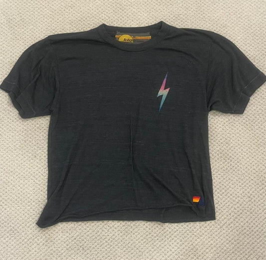 AVIATOR NATION- LIGHTENING BOLT T-SHIRT