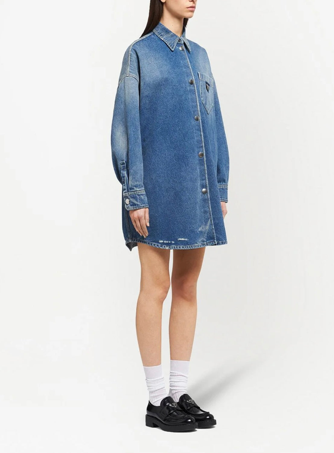 Pre-loved Prada Tech Rec Re-Nylon piqué sports top