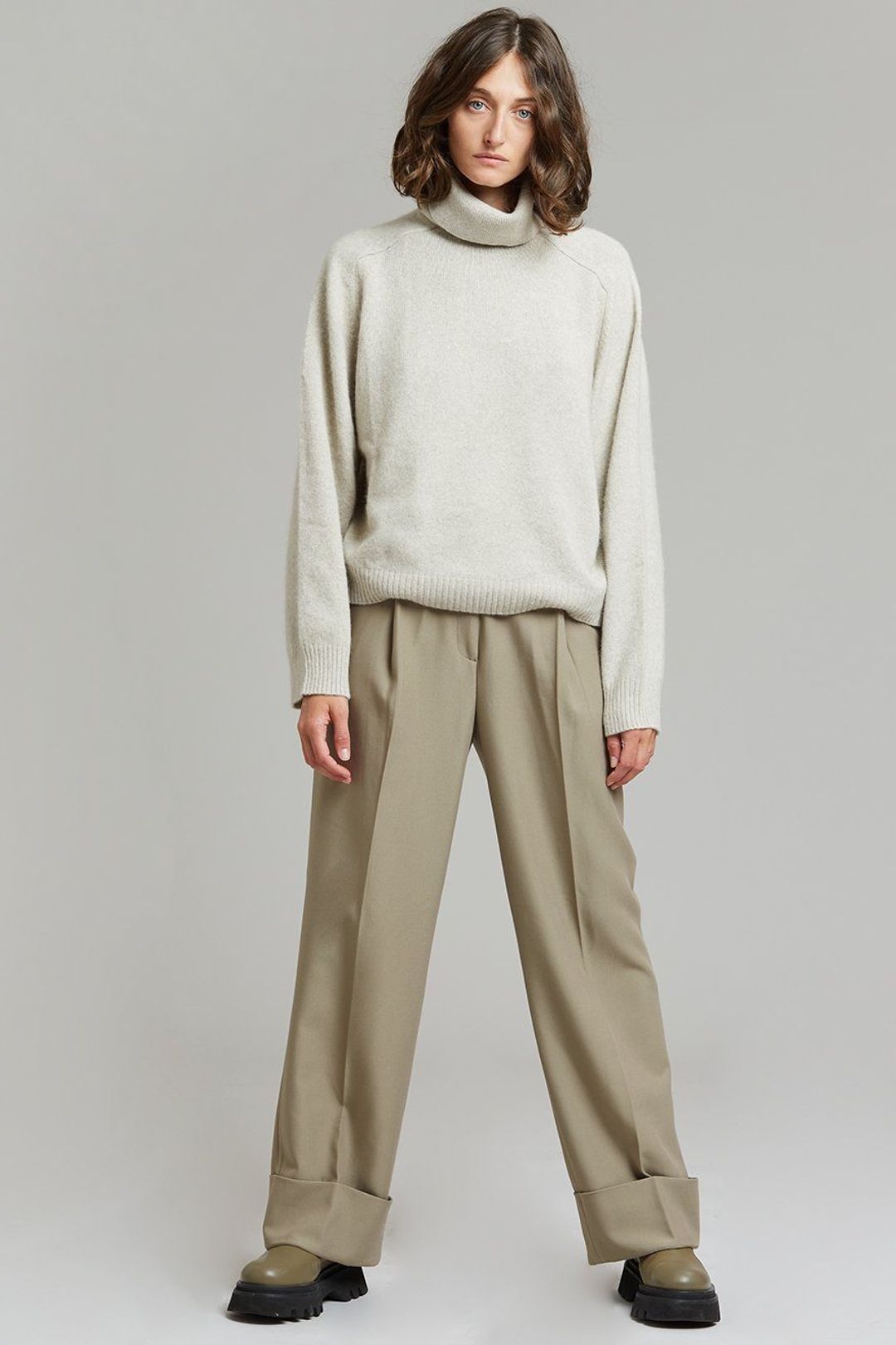 THE FRANKIE SHOP wide leg trousers