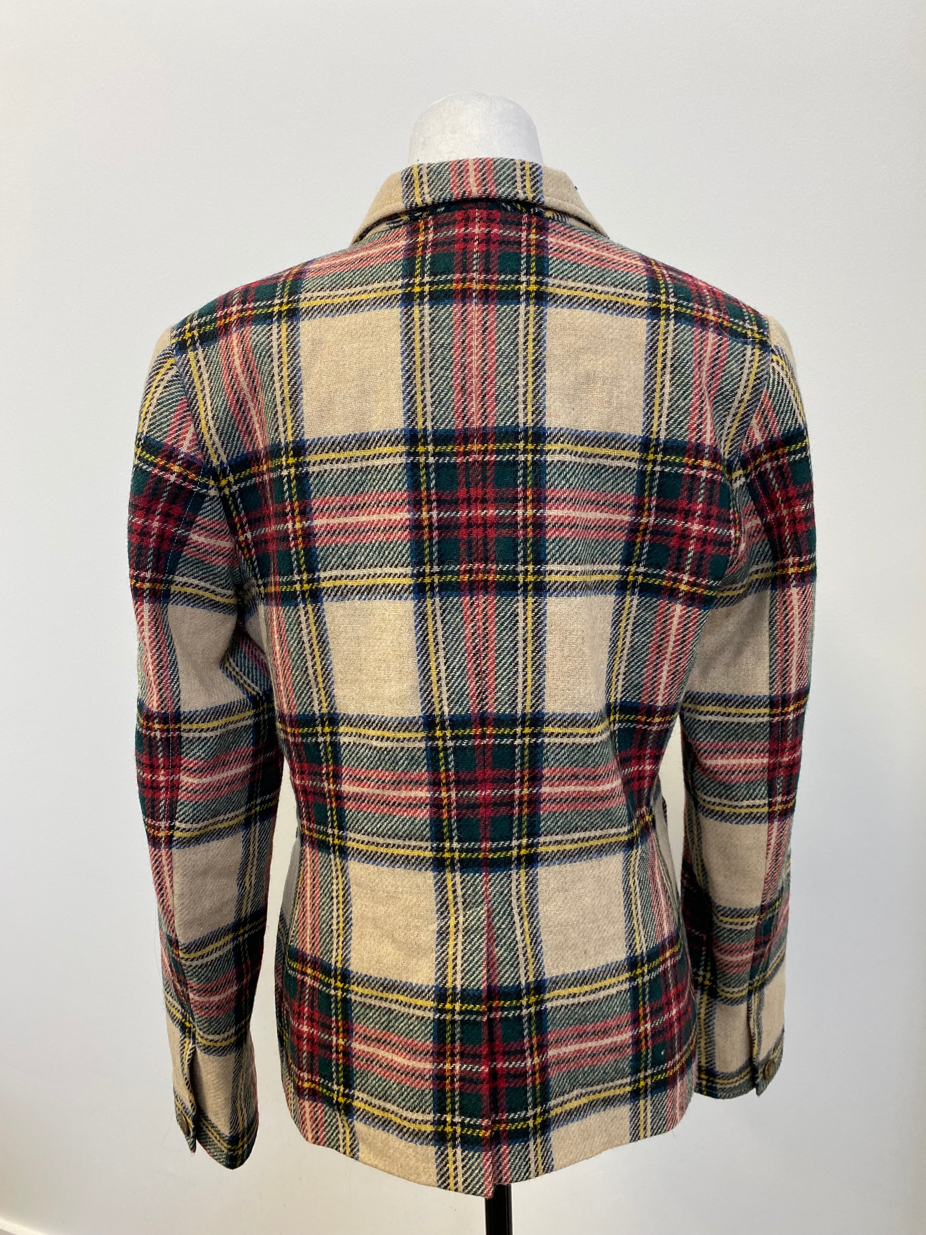 Rag & Bone Plaid Wool Blazer