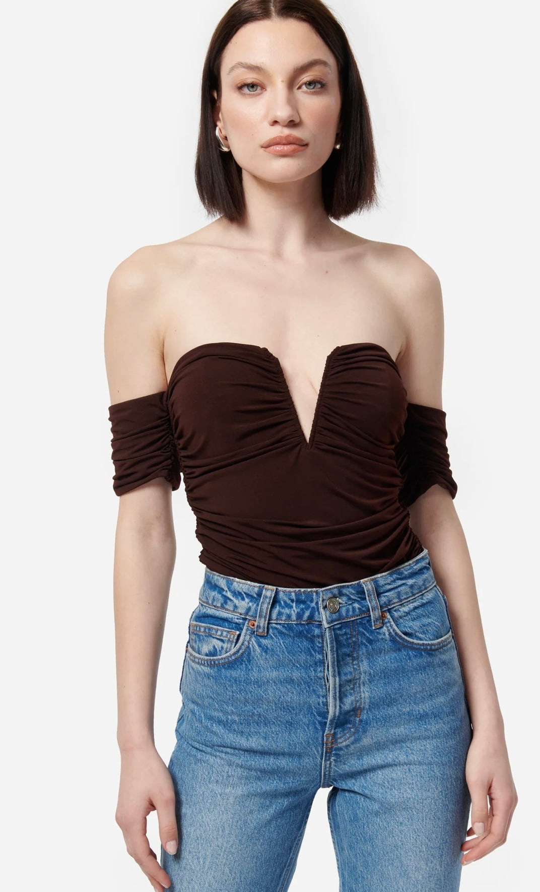 CAMI NYC - LOUIS BODYSUIT CLOVE