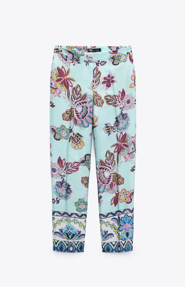 Zara - Printed Pants