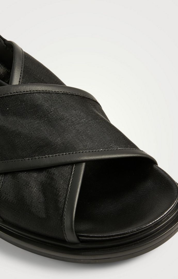 Marni Fussbett Criss Cross Nylon Sandals