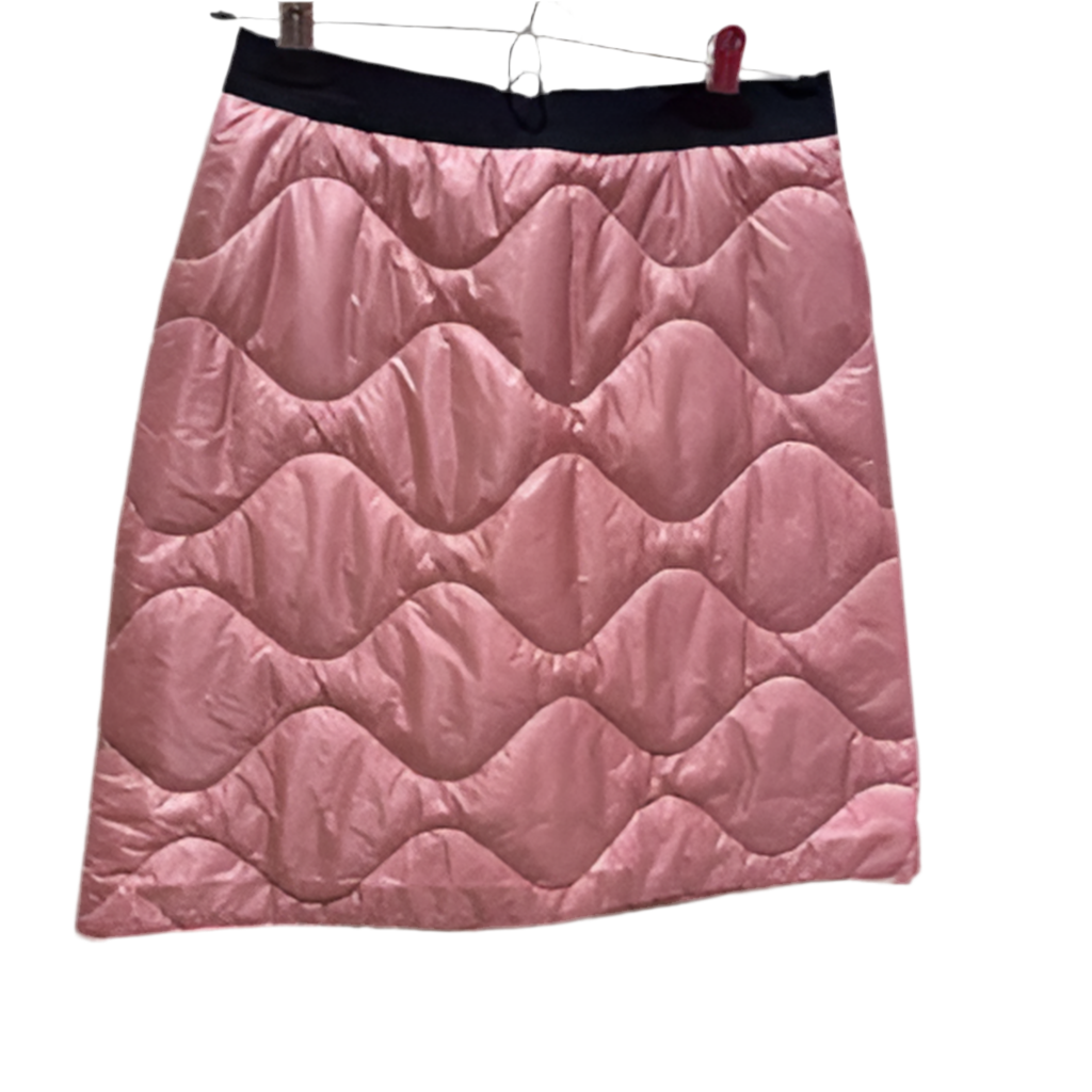 DOROTHEE SCHUMACHER puffer quilted skirt in pink