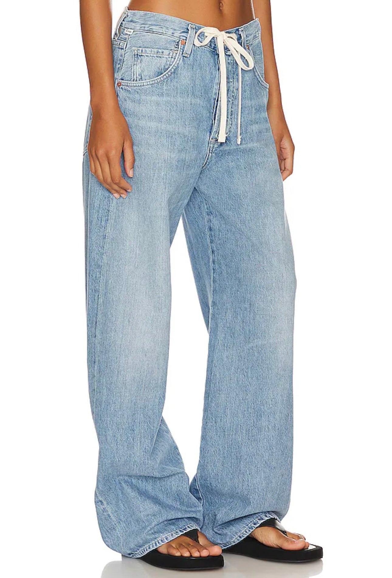 Citizens of Humanity - Brynn Drawstring Trouser in Blue Lace