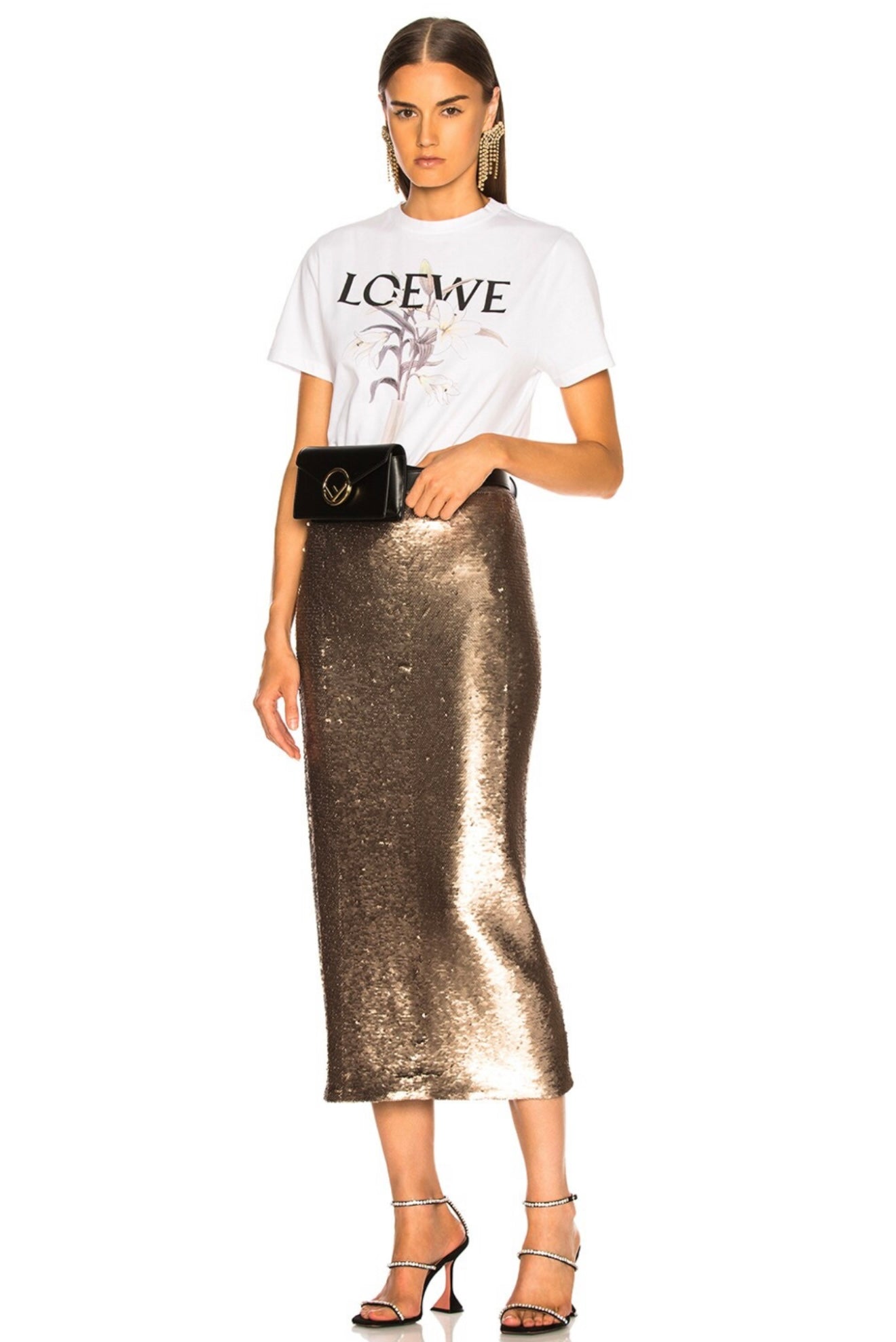 CINQ A SEPT
Sequin Paula Skirt