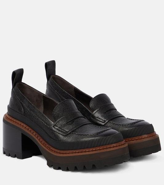 See by Chloe Platform Heeled Loafers